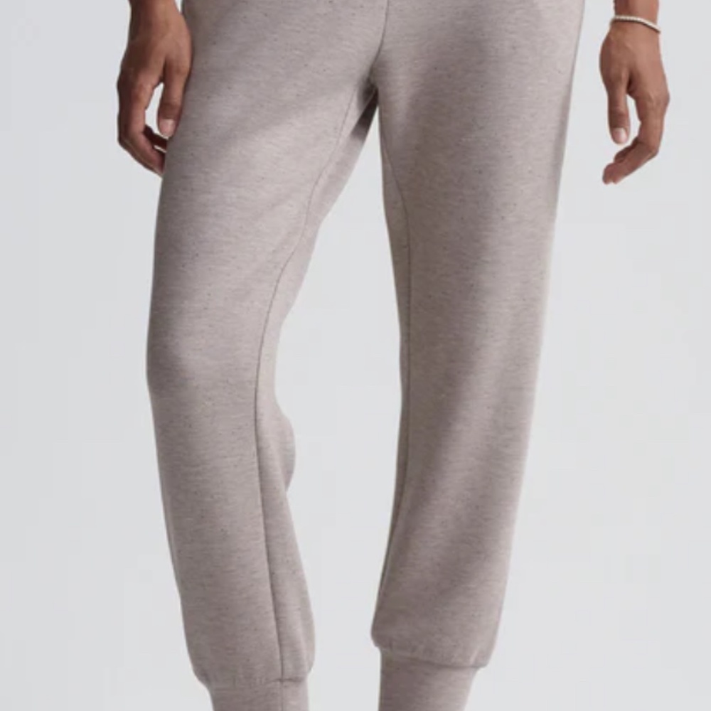 Varley Slim Cuff Pant 25” in Taupe Marl